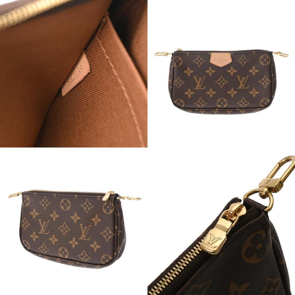 LOUIS VUITTON Monogram Multi Pochette Accessoires Rose Pink Clair Canvas - Picture 9 of 11